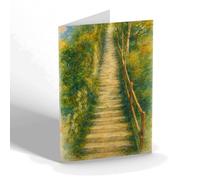 GREETING CARD - Jacob's Ladder, Devil's Bridge (b) - Vintage Art Style
