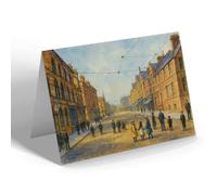 GREETING CARD - Keighley. Cavendish Street - Vintage Art Style