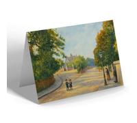 GREETING CARD - Keighley. Entrance to Devonshire Park - Vintage Art Style