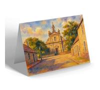 GREETING CARD - Keith. St Thomas' R.C. Church - Vintage Art Style