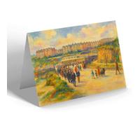 GREETING CARD - King Edward Road & Entrance to Port Jack b - Vintage Art Style