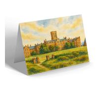 GREETING CARD - King William's College, Castletown (b) - Vintage Art Style