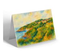 GREETING CARD - Lady Bay, Clevedon, from Walton Park Hotel - Vintage Art Style