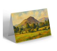 GREETING CARD - Lion & Lamb, Grasmere - Vintage Art Style