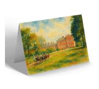 GREETING CARD - London, Kensington Palace, Gardens - Vintage Art Style