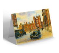 GREETING CARD - London, St James's Palace (d) - Vintage Art Style