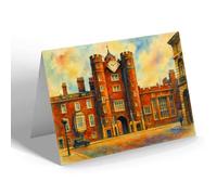 GREETING CARD - London, St James's Palace - Vintage Art Style