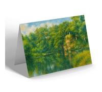 GREETING CARD - Lover's Leap, Llandrindod Wells - Vintage Art Style