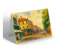 GREETING CARD - Lynchfield Road, Farnborough (b) - Vintage Art Style