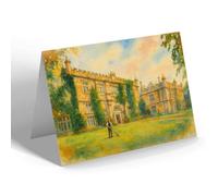 GREETING CARD - Malton. The Lodge - Vintage Art Style