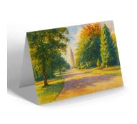 GREETING CARD - Memorial Park, Coventry (a) - Vintage Art Style