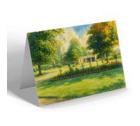 GREETING CARD - Memorial Park, Coventry (c) - Vintage Art Style
