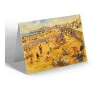 GREETING CARD - Minnis Bay, Birchington on Sea - Vintage Art Style