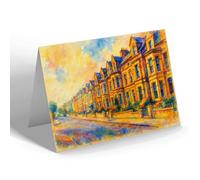 GREETING CARD - Murray's Road - off Broadway - Vintage Art Style