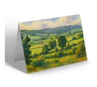 GREETING CARD - Newbridge, Meifod - Vintage Art Style