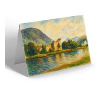 GREETING CARD - Old Inverlochy Castle, Fort William - Vintage Art Style