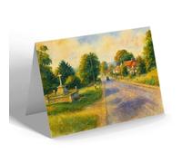 GREETING CARD - Otterborne, Chandlers Ford - Vintage Art Style