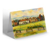 GREETING CARD - Recreation Ground, Cradley Heath - Vintage Art Style