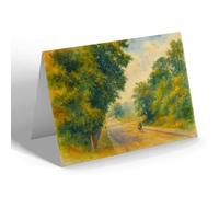 GREETING CARD - Road to Aldershot, Heath End - Vintage Art Style