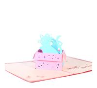 Greeting Card Sent To Bless 3D Up Holiday Greeting Card Cute Cat Animal Christmas Birthday Party Gift Grateful To Have You.An Ingenious Design