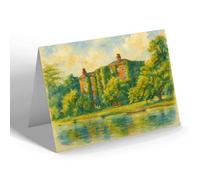 GREETING CARD - St Albans, Hampton-on-Thames - Vintage Art Style