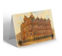 GREETING CARD - St Helens. The Gamble Institute - Vintage Art Style