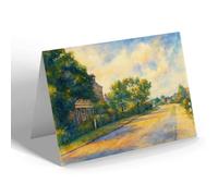 GREETING CARD - St Leonards Drive East Chapel St Leonards - Vintage Art Style
