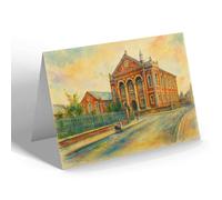 GREETING CARD - Tabernacle Congregational Church, Llanelly - Vintage Art Style
