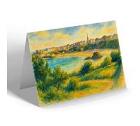 GREETING CARD - Tenby from the North - Vintage Art Style