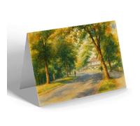 GREETING CARD - The Avenue, Worcester Park - Vintage Art Style