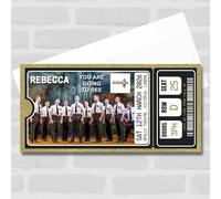 Greeting Card - The Book Of Mormon Musical Show Theatre Personalised Surprise Ticket Gift Voucher | Custom Greeting Card | Personalised | Custom