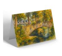 GREETING CARD - The Bridge, Coylum Bridge, Nr. Aviemore - Vintage Art Style
