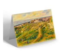 GREETING CARD - The Bus Terminus, Wallasey - Vintage Art Style