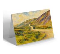 GREETING CARD - The Buttertubs Country, Hawes - Vintage Art Style