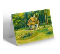 GREETING CARD - The Dairy, Blaise Estate, Seamills - Vintage Art Style