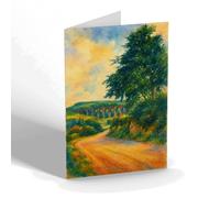 GREETING CARD - The Duke's Drive, Buxton - Vintage Art Style