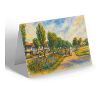 GREETING CARD - The Gardens, Marine Parade, Leigh-on-Sea - Vintage Art Style