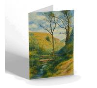 GREETING CARD - The Glen, Beltinge - Vintage Art Style