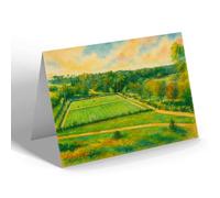 GREETING CARD - The Greens, Meyrick Park, Bournemouth - Vintage Art Style