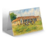 GREETING CARD - The Holiday Camp, Carlton, Stokesley - Vintage Art Style