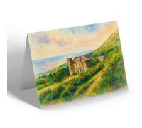 GREETING CARD - The Old Abbey Hotel, Llandudno (a) - Vintage Art Style