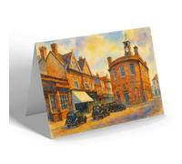 GREETING CARD - The Old Town Hall, Reigate - Vintage Art Style