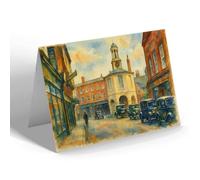 GREETING CARD - The Pepper Box, Godalming - Vintage Art Style