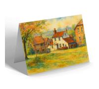 GREETING CARD - The Ramblers Rest Inn, Chislehurst - Vintage Art Style