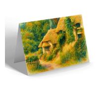 GREETING CARD - The Rest, Selworthy (b) - Vintage Art Style