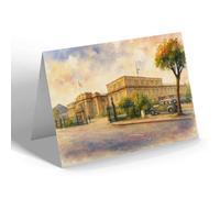 GREETING CARD - The Terminal Buildings, Croydon Airport (b) - Vintage Art Style