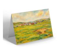 GREETING CARD - The Village from Golf Links, Southend - Vintage Art Style