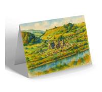 GREETING CARD - Tintern Abbey, Tintern (a) - Vintage Art Style
