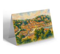GREETING CARD - Torquay, from Waldon Hill - Vintage Art Style