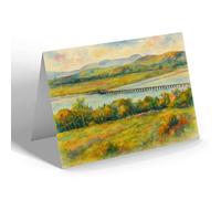 GREETING CARD - View from the Knott, Arnside - Vintage Art Style